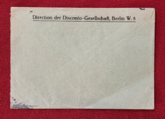 Imperial German Deutsches Reich Weimar Era cover DG Berlin 1928 w Metered cancel
