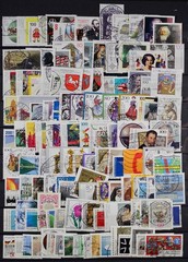 WEST GERMANY collection of 643 different used commemoratives, see description