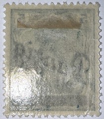 Travelstamps: Germany Danzig Overprint Stamp – 5pf Mi 21 – Mint Og Hinged Wmk