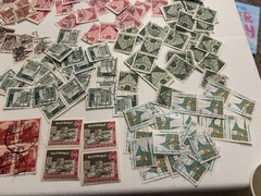 GERMANY STAMPS ARCHITECTURE CASTLES DEUTSCHES REICH, BUNDESPOST