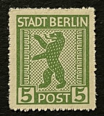 Travelstamps: 1945 Berlin Germany Stamps Scott #11N1 Mi 1 – Mint MNH OG