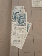 Rare Antique German Seemanns Portrait Stamp Album 300+ Historical Stamps