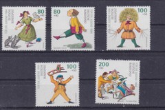 (germany)1994 Sc B762/6 set MNH,surtax stamps,für die jugend v2416