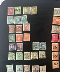Lot Of 393 German Stamp Singles. MNH and Used Stamps