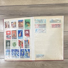 East Germany (DDR) Used Postage Stamp Collection Lot in Album, Various Topics
