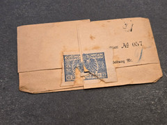 WW1 WWI Imperial German Telegraph Telegram Deutschen Reich Germany 1918