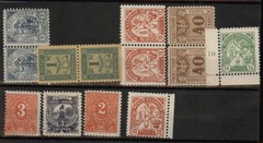 Germany Wuppertal Hannover Karlsruhe Frankfurt Bamberg MNH Stadtpost Loca 109906