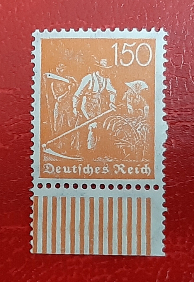 Germany Stamp Deutsches Reich 150 Pfennig 1921 Mi. Nr. 189 WZ 2 (21908)