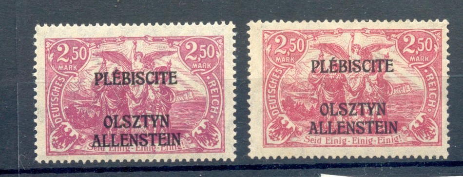 Olszsten 13b,c BPP 16EUR MNH Mint BPP Signature (Y71075