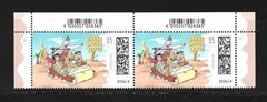Germany 2026 The Flintstones Top Borders Stamps Pair MNH