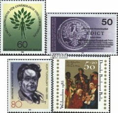 Berlin (West) 742,743,748,749 used 1985 FIGO, Potsdam, tucholsky, We