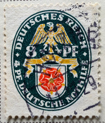 Germany Lot of 12 City Seals 1925-29 SC Range B12-B30 Semi-Postal CXL’d