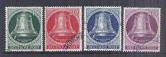 1951 Germany Occupation Berlin – SC 9N71-9N74 Liberty Bell – 1st Series Used