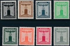 Selection Stamp Selection Germany Official WWII 3rd Reich Franchise MNH