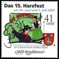 MZZ: MiNr. 5, „15th Harzfest 2007“, Set, mint