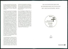 GERMANY FOLDER 2007/17 PAPST BENEDIKT XVI POPE PAPA