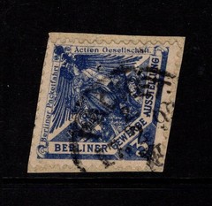 Germany Late 1890s Berlin Private Post 3c Used On Piece – S58652