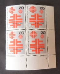 Germany West Berlin 1968 Athletics Festival SGB315 block 4 MNH UM unmounted mint