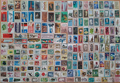 East Germany GDR DDR – 200 commemorative stamps – used (m44)