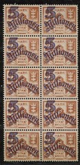 Germany Danzig income tax revenues 5 Millionen Mark Stempelmarken fiscal