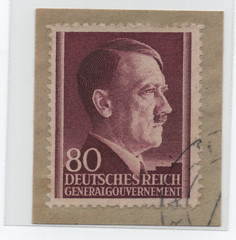 German_Empire_Poland_1942_General_Government_Adolf_Hitler_Fragments