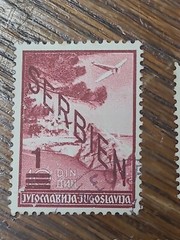 APC 2242 Germany area Serbia SC#2nc11-15 set used