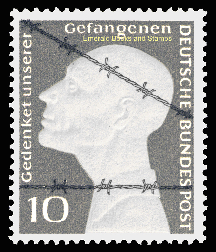EBS Germany BRD 1953 – Prisoners of War still in USSR – Michel 165 MNH** cv $13