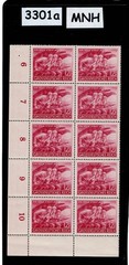 MNH stamp block B291 WWII Volkssturm People’s Army Berlin April 1945 #3301a