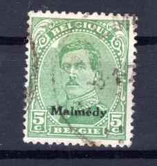 Malmedy 2II Good Original Type Gest. BPP 100EUR (AA2028