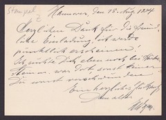 GERMANY 1934, Postcard from Hannover local, Special cancellation
