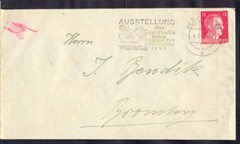 9539 Germany,1942,Cover from Berlin to Bromberg with rare machine cancel for