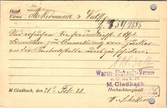 GERMANY 1923 POSTAL INFLATION POSTCARD MULT FRANKING ADDR HAMBURG CANC GLADBACH