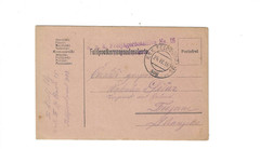 GERMANY 1916 Feldpostkorrespondenzkarte
