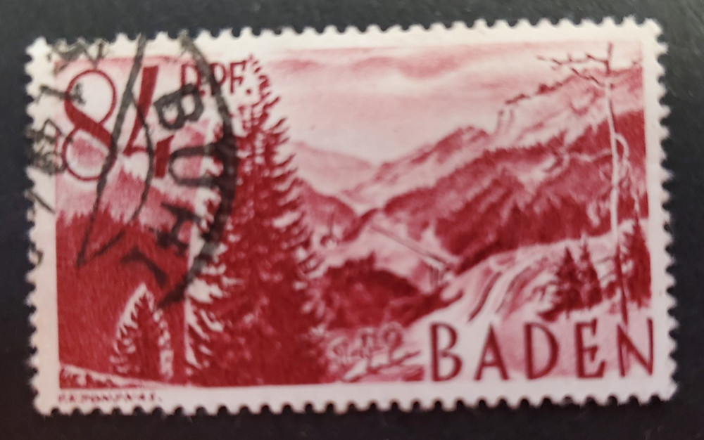 Germany, Baden, nice 84 D.pf stamp used