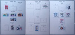 Germany Berlin 1948-1990 Postage Stamp Collection in Album Used Mint LH