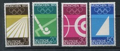 Germany #B446-449 1960 OLYMPICS Track and Sailing [Mint Never Hinged]
