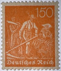 Travelstamps: 1922 Germany DR Deutsches Reich 150pf Stamp Scott #175 MNH OG
