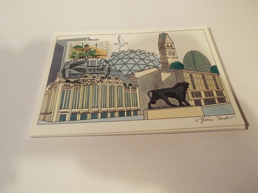 FDC FDI German Cover Stamp Deutsche Bundespost #24 (1120-1140)