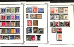 Croatia Stamp Collection in Scott Specialty Album, World War 2, 60 Pages