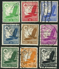 Germany #C3-C14 #C46-C56 Airmail Postage Sets Deutsches Reich Used Mint LH