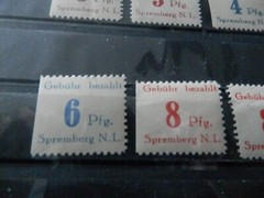 Germany 1946 post war locals Soviet Zone Spremberg Mi# 7A-14A MNH VFXF se desc.