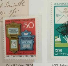 Germany 150 Years Of UPU Presentation Folder Souvenir Sheet & Stamps 2024-ZZIAA