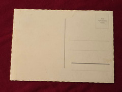 POST WW2 WWII OCCUPIED Germany Nice to be a Soldier Humor comic German Postcard