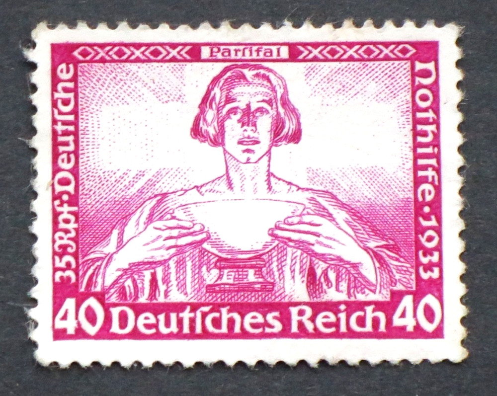GERMANY Third Reich 1933 Wagner Opera Parsifal Mint Stamp