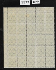 MNH Stamp block Overprint 800K over 400 Mark Sc 266 German Republic 1923 #2277