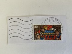 2 Germany stamps~2019-2020~Semi-postal~Christmas~nativity~#B1162+#B1175~80+40c