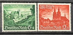 1940 German Stamps set Mi:DR748-749 Malmedy Eupen MH* Mint /364