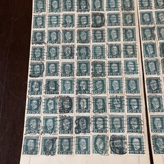 1924 GERMANY STAMPS #340 INVESTOR’S LOT ON PAGES, DR. HEINRICH VON STEPHAN