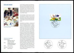 GERMANY FOLDER 2012/36 KINDER TIERE LÖWE FISCH VÖGEL KATZE PAPAGEI
