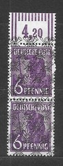 Germany 1948 – Mi. 37 FII. – error – overprint shift – MNH